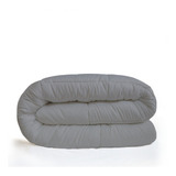 Edredón Duvet Con Relleno King Size Gris Ultra Suave