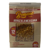 Arroz Ala Mexica Deshidratado Instantanea Bonsano Famil 600g