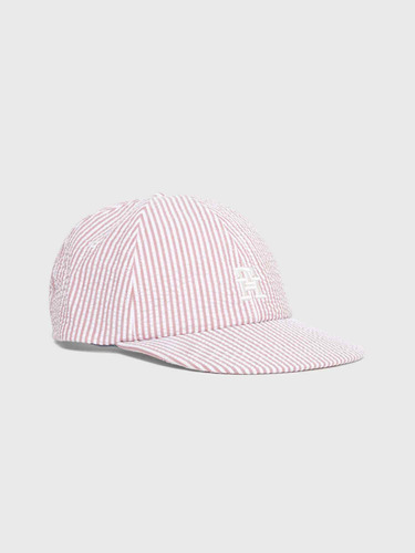 Gorra Rosa Y Blanca Mil Rayas Para Hombre Tommy Hilfiger