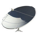 Antena Parabolica 2.40mts Petalos Tv Satelite Fta Banda C