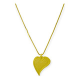 Collar Corazón Tierno Enchapado Oro 18k