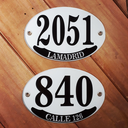 Numeracion Domiciliaria Personalizada Casa Apto Exterior