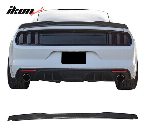 Spoiler Aleron Carbon Ford Mustang Shelby 2018 5.2l