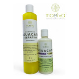 Kit Shampoo Keratina Crema Peinar Maeiva Aguacate 500 Ml