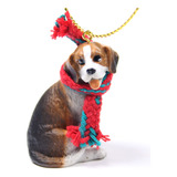 Beagle Tiny One - Adorno De Navidad En Miniatura