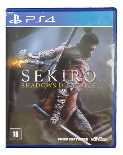 Sekiro Shadows Die Twice Playstation 4 Ps4 Mídia Física