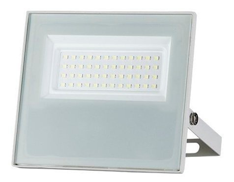 Refletor Taschibra Tr Led Branco 50 Slim 50w 6500k