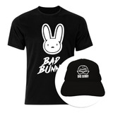 Camiseta Bad Bunny Y Gorra Envío Gratis Combo