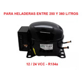 Compresor Heladera 12/24v De 250 A 360lts