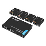 Splitter Hdmi Cat6 1x4 1080p 50m Ir - Gofanco