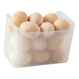 Contenedor De Huevos Apilable Para Refrigerador, 2 Piezas