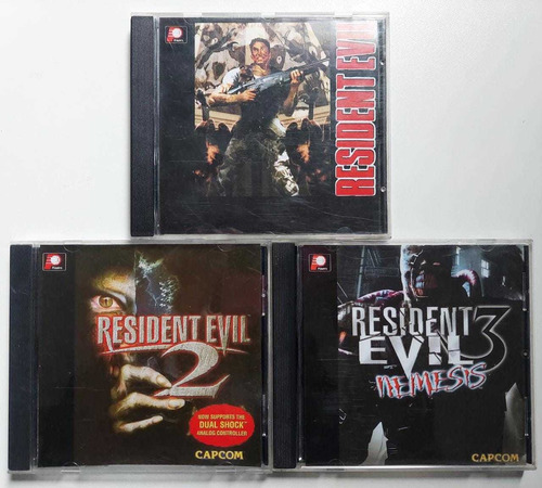 Saga Resident Evil  1 2 Y 3 En  Español Ps1 Playstation
