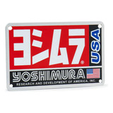 Sticker Emblema Adhesivo Para Escape De Moto Yoshimura 