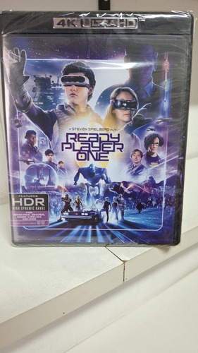 4k Ultra Hd + Blu-ray Ready Player One / De Steven Spielberg