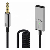 Adaptador Carro Bluetooth 5.1 Usb Auxiliar P2 Automotivo