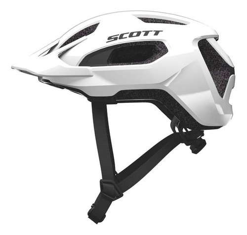 Capacete Ciclista Scott Supra 2023 Ce Cor Branco Tamanho Unico