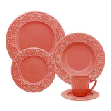 Set De Vajilla 30 Piezas Ceramica Oxford Platos Taza