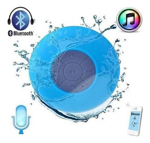 Caixa De Som Bluetooth A Prova Dagua Banho Chuveiro Piscina