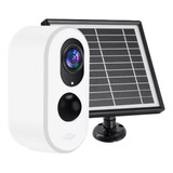 Cámara De Seguridad Solar Ip Wifi 1080p 3mp App Tuya Alexa