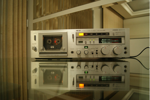 Tape Deck Akai Gx-f80 Impecável.