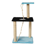 Arranhador Gato 3 Bases Grande Sisal Brinquedo Para Gatos