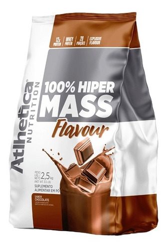 100% Hiper Mass Flavour 2.5kg - Lançamento Atlhetica