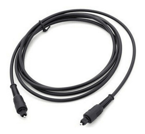 Cable De Audio Optico 2mm Grosor 1.5 Metros Negro