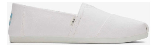 Alpargata Toms Caballero White Recycled Cotton Canvas