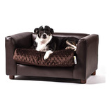 Sofa Cama Para Mascotas Marca Keet, Mullido, Color Chocolate