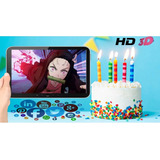 Vídeo Invitación Cumpleaños Demon Slayer Nezuko Efectos 3dhd