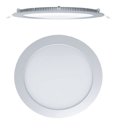 Foco Led Paled Plafon 12w Embutido Luz Fria