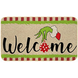 Anydesign Tapete Decorativo De Bienvenida De Navidad, Para I