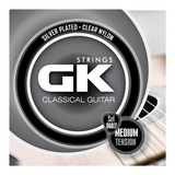 Encordado Gk Guitarra Clásica Criolla 960sp Plateadas X 6