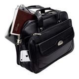 Pasta Notebook Executiva Maleta Bolsa Couro Notebook 15.6 16