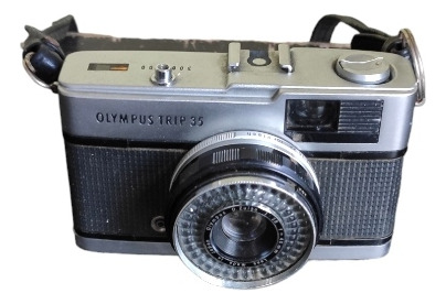 Câmera Fotográfica Antiga Olympus Trip 35 Coleção Decoração 