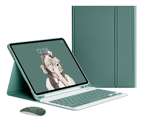 Capa Com Teclado+mouse Para iPad Pro 11 Polegadas 2020/2021