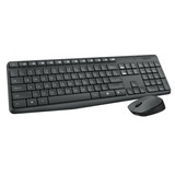 Kit Teclado Y Mouse Inalámbrico Logitech Usb 2.4 Ghz Pila