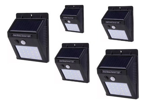 Foco Solar Con Sensor De Movimiento - X5 - 20 Led