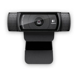 Cámara Web Logitech C920 Full Hd 30fps Color Negro