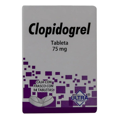 Clopidogrel (ultra) C\u002F14 Tabs. 75 Mg. | MercadoLibre