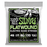 Ernie Ball 5 Cuerdas Regular Slinky Flatwound Bass Set 0,050