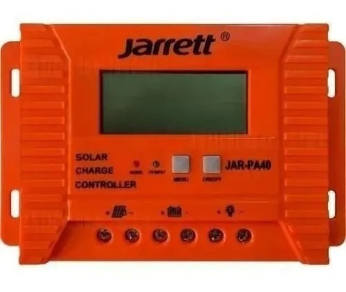 Controlador Regulador De Carga Solar 40a 12/24v Doble Usb