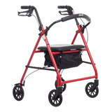 Andadera Ortopedica Rollator Asiento Silla Adulto Mayor 110k