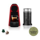 Cafetera Nespresso Essenza Mini D+ Aeroccino3 