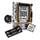 Kit Gamer Placa Mãe X99 Qiyida Ed4 Xeon E5 2673 V4 32gb + Co