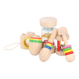 Kit De Juguetes Musicales De Madera Para Niños, Instrumento