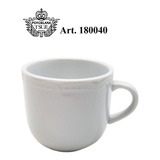 Taza Cafe C/leche Desayuno Porcelana Tsuji 1800 Blanca 