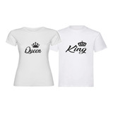 Camisetas Para Parejas King Queen 