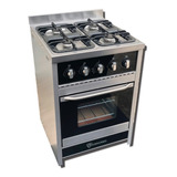 Cocina Tst Chiara Negro 4 Hornallas 60cm