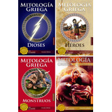 4 Libros Mitología Griega Dioses Héroes Monstruos Tragedias